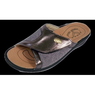 CIABATTA TEXAS GLITTER ARGENTO